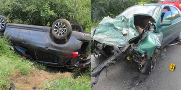 Při čelním střetu bylo zraněno pět lidí