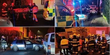 Střet tří aut, na místě zasahují všechny složky IZS