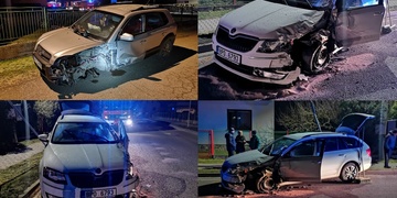 Řidič během jízdy zřejmě zkolaboval a střetl se s protijedoucím vozem