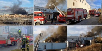 Velký požár na Rokycanské - škoda je v desítkách milionů