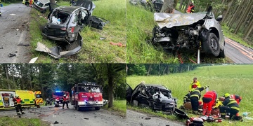 Velmi vážná nehoda, na místě přistává vrtulník