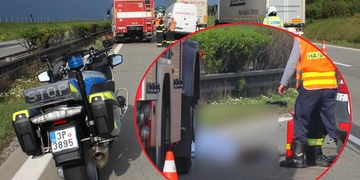 Smrtelná dopravní nehoda na dálnici D5