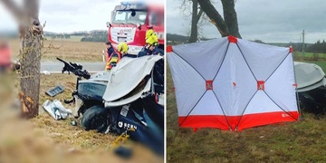 Dvacetiletý řidič i jeho stejně starý spolujezdec jsou mrtví