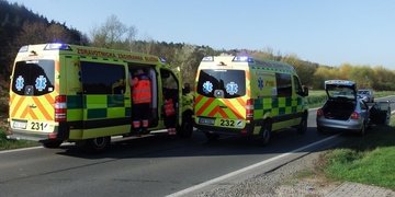 Dnešní dopravní nehody byly vážné