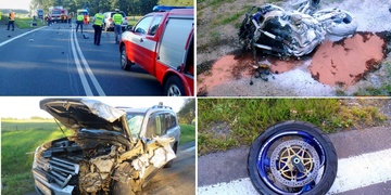 Motorka roztrhaná na kusy, mrtvý motorkář měl u sebe pervitin