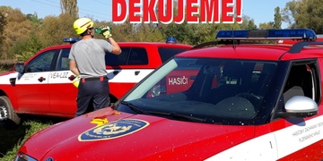 Díky za vodu, hasiči!