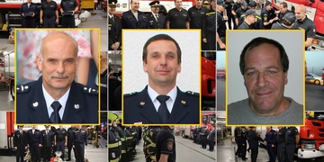 Hasiči se loučí s Pepíčkem, Pepíkem a Dušanem