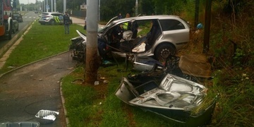 Vážná nehoda ve Skvrňanech