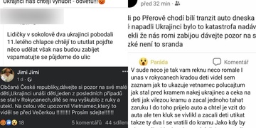 "Ukrajinci nám chtějí unést či zabít děti!" píší Romové na internetu