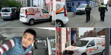 Autíčko si samo vyrazilo do krámu