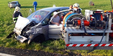 Při dopravní nehodě byli zraněni tři lidé