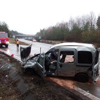 Řidič na dálnici usnul za jízdy