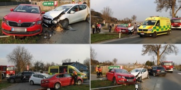 Při dopravní nehodě bylo zraněno i dítě