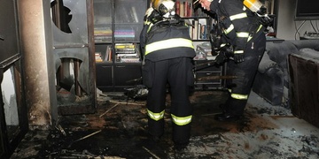 V Revoluční ulici zemřel během požáru muž