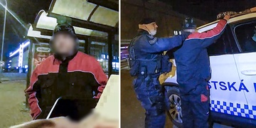Strážníci muže doručili rovnou na odbor cizinecké policie