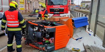 Dopravní nehoda na Skvrňanské