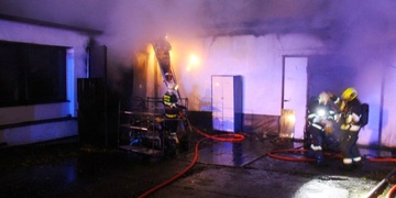 Požár průmyslové prádelny způsobil škodu přes dva miliony