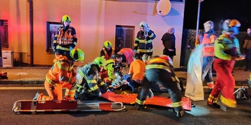 Chodec střet s autem nepřežil