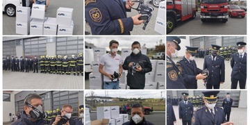 Hasiče v Plzni dar za osm set tisíc korun ohromil