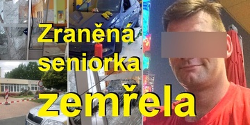 Seniorka zraněná při útoku autem na Dům pro seniory zemřela