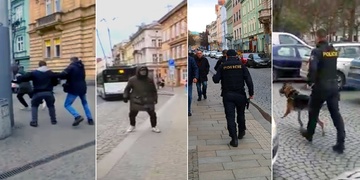 Napadení nožem na Americké třídě