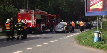Vážná dopravní nehoda v Babylonu, na místě přistával vrtulník