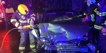 V noci došlo k vážné dopravní nehodě