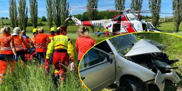 Ve vysoké rychlosti narazil do stromu