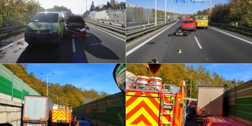 Hromadná nehoda uzavřela průtah městem