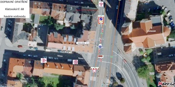 Oprava vodovodu uzavře Klatovskou třídu