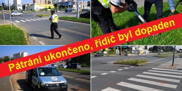 Řidič, který ráno srazil dvě děti, je dopaden