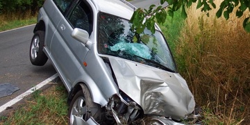 Střet auta s kamionem