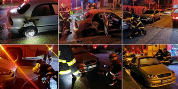 Žhář v noci opět zaútočil a pokusil se zapálil další dvě auta