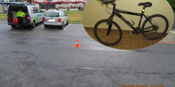 Silně opilá cyklistka skončila v nemocnici