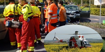 Čelní střet uzavřel hlavní tah na Klatovy