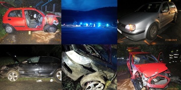 Střet dvou opilých řidičů skončil velmi vážným zraněním šestnáctiletého chlapce
