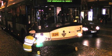 Napadení řidiče trolejbusu