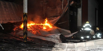 Požár výtopny dnes v noci zaměstnal hasiče