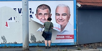 Politický názor vyjádřil vandalismem