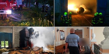 Žhář útočil opakovaně a způsobil milionovou škodu