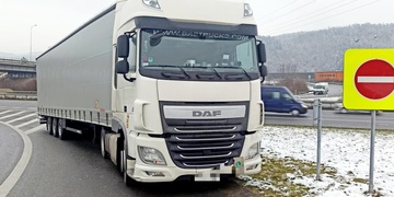 Řidič kamionu jedoucí po D5 nadýchal přes tři promile