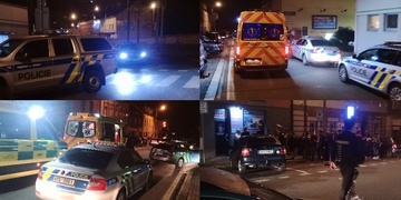 Hromadná rvačka více lidí, nalezen jeden člověk v bezvědomí