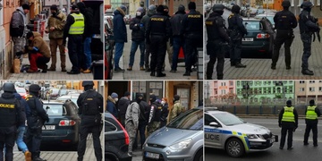 Protidrogová razie se prohnala Plzní