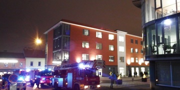 Požár Avalon Business Center v Plzni