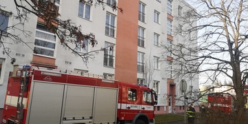 V bytě hořelo pouze jídlo na plotně