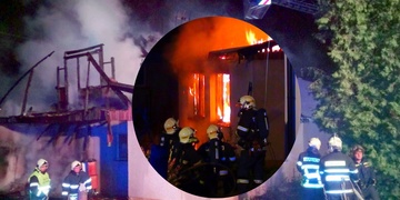 Dům hořel lidem přímo nad hlavou