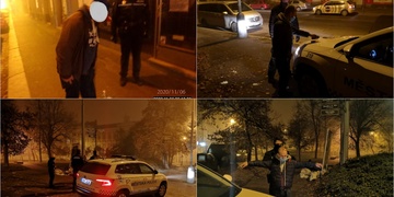 Noční procházka, krádež masa i přehrabování se v popelnicích