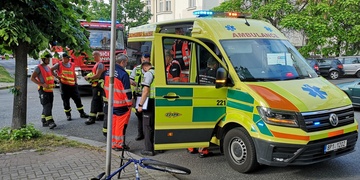 Desetiletý cyklista vjel přímo do cesty autu