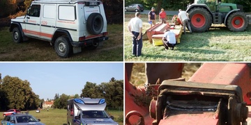 Štěnovice zhasly a traktorista se podruhé narodil