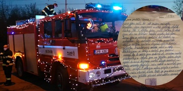 Vánoce malé Adélce zachránili hasiči